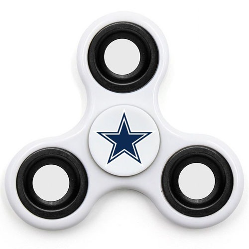 NFL Dallas Cowboys 3 Way Fidget Spinner I1 - Click Image to Close